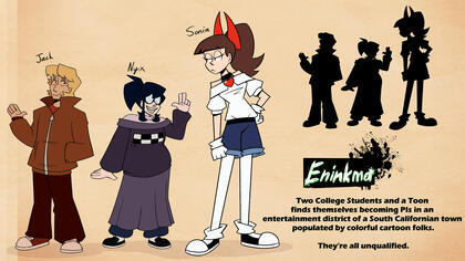 Eninkma : Character Line Up and Silhouette (2025)